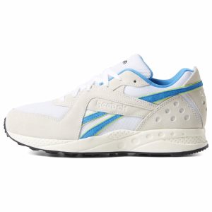 Reebok Pyro Turnschuhe Damen - Weiß/Blau - DE 034-SUR